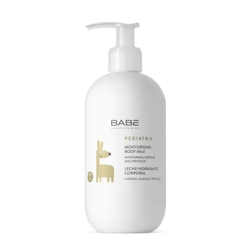 Product image of BABÉ drėkinamasis kūno pienelis PEDIATRIC MOISTURISING BODY MILK 500ml