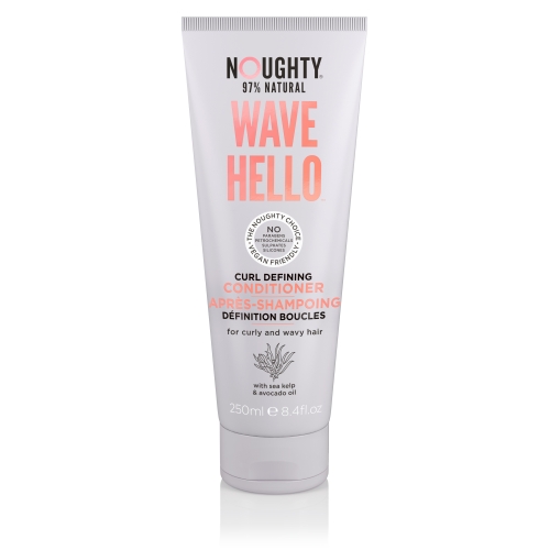 NOUGHTY kondicionierius garbanotiems plaukams WAVE HELLO, 250ml
