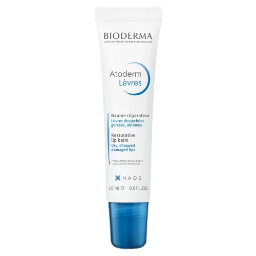 BIODERMA lūpų balzamas ATODERM BAUME LEVRES, 15ml -  