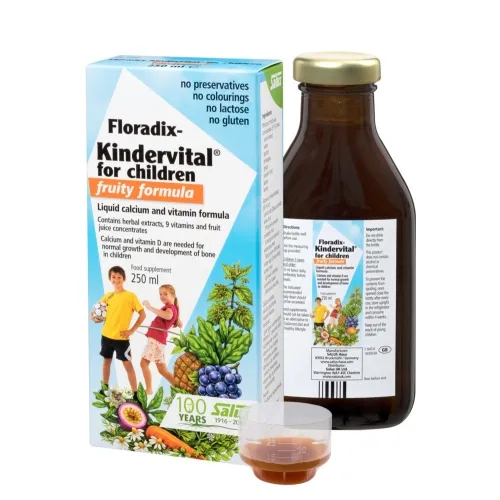 FLORADIX skysta vitaminų formulė vaikams KINDERVITAL, 250ml