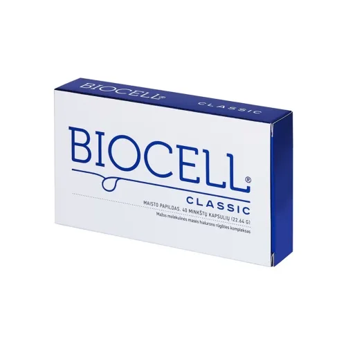 BIOCELL ClLASSIC, 40 minkštų kapsulių -  