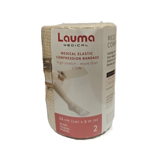 Lauma Medical elastinis tvarstis, 12 cm x 2,0 m