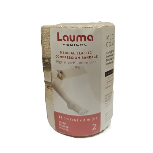 Lauma Medical elastinis tvarstis, 12 cm x 2,0 m