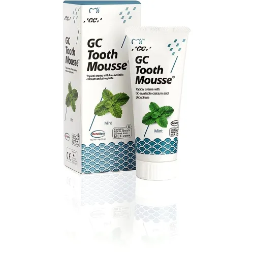 GC paviršinis dantų kremas TOOTH MOUSSE, mėtų skonio, 35ml -  