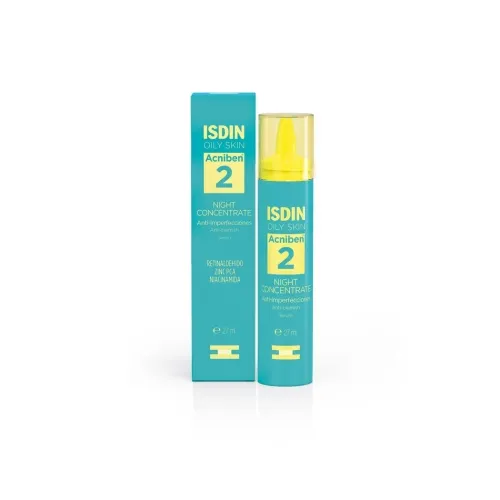 ISDIN naktinis koncentratas nuo spuogų ACNIBEN, 27ml