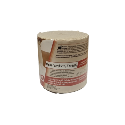Lauma Medical elastinis tvarstis, 8 cm x 1,7 m