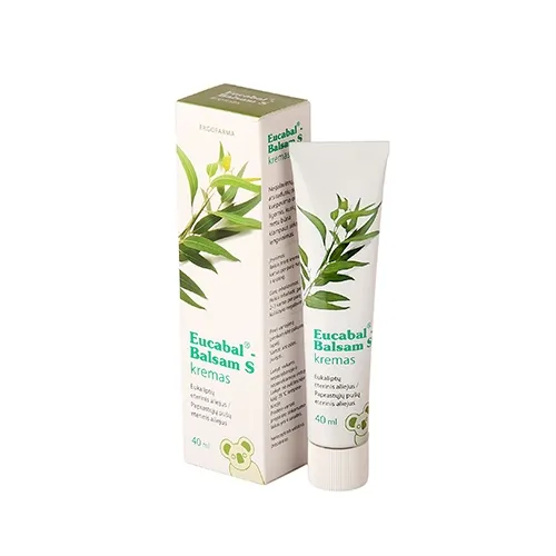 Eucabal-Balsam S 100mg/30mg/g kremas 40ml -  