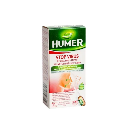 HUMER nosies purškalas STOP VIRUS, 15ml -  