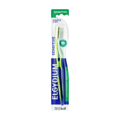 Product image of ELGYDIUM SENSITIVE Soft dantų šepetėlis jautriems dantims, minkštas