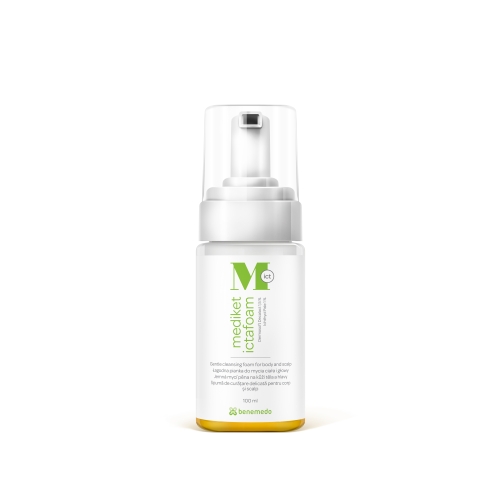 MEDIKET ICTAFOAM švelnios prausimosi putos, 100 ml
