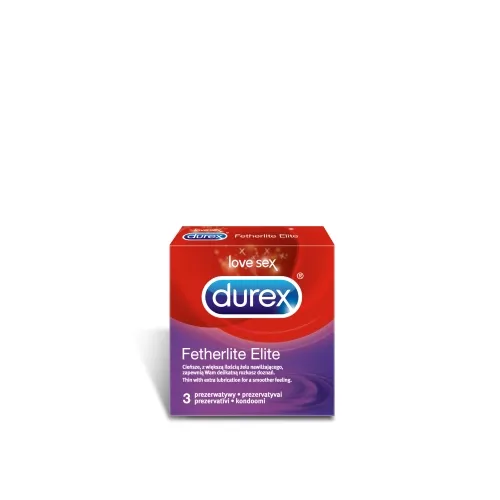 DUREX Fetherlite Elite prezervatyvai N3 -  