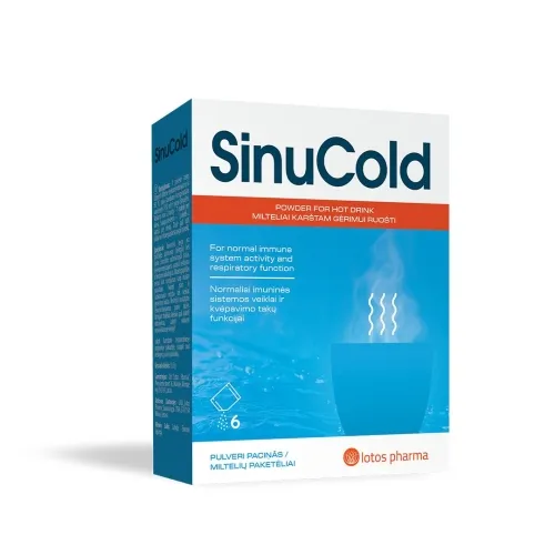 SinuCold aviečių skonio, N6 -  