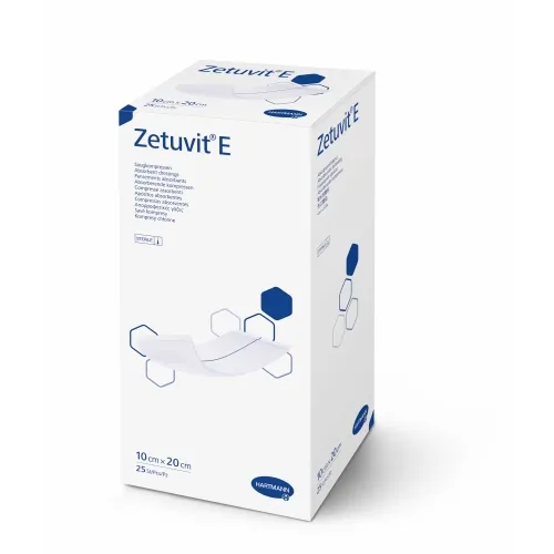 Product image of ZETUVIT E absorbuojantis tvarstis 10 x 20cm, 25 vnt.