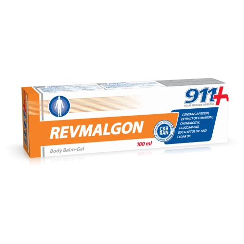 911 kosmetinis gelis kūnui REVMALGON, 100ml -  