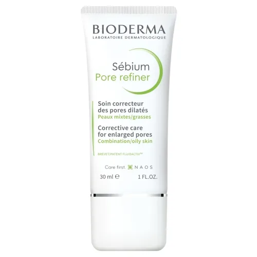 BIODERMA poras sutraukiantis kremas SEBIUM PORE REFINER, 30ml -  