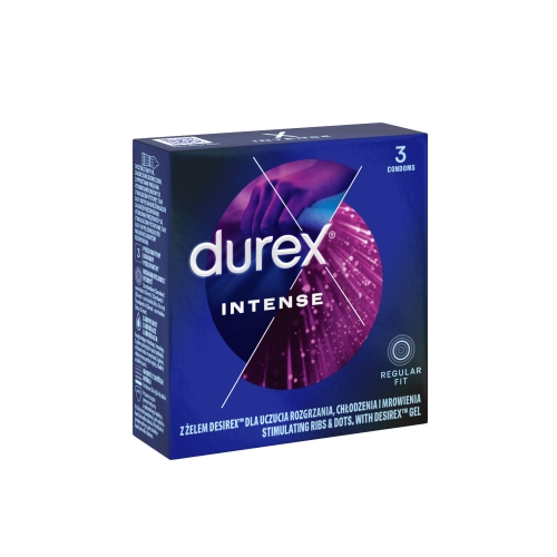 DUREX Intense stimuliuojamieji prezervatyvai N3