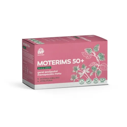 Product image of ŠVF žolelių arbata MOTERIMS 50+, 2g x N20