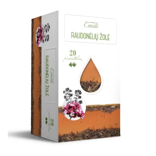 EMILI raudonėlių žolė, 1.5g x N20 -  