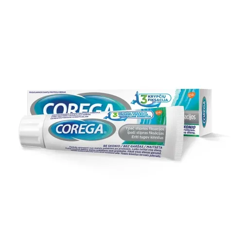 COREGA fiksuojamasis kremas be skonio EXTRA STRONG, 40g -  