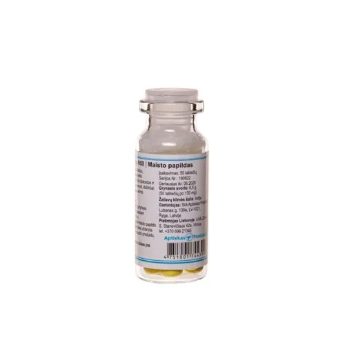 Product image of VERATRUM maisto papildas VALERIJONŲ EKSTRAKTAS 20mg, N50