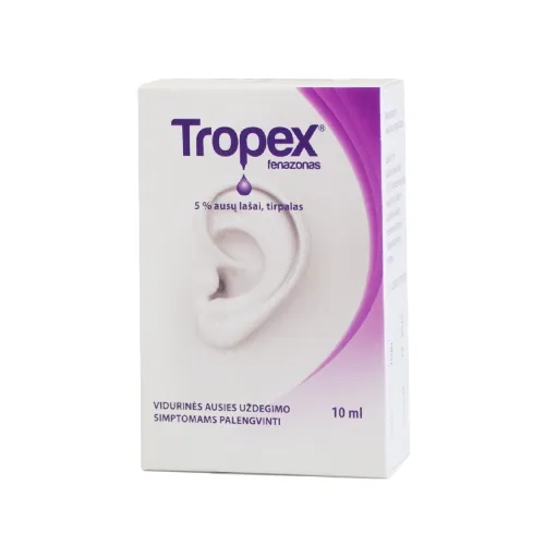 Product image of Tropex 50mg/ml lašai ausims 10ml N1