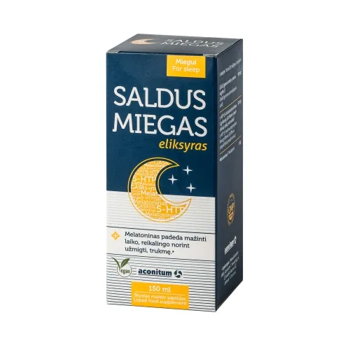 Product image of ACONITUM eliksyras SALDUS MIEGAS, 150ml