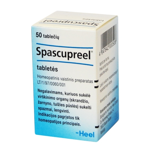Spascupreel tab. N50