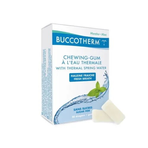 BUCCOTHERM kramtoma guma su terminiu šaltinio vandeniu, N20 -  