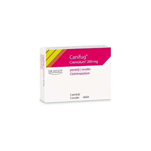 Canifug cremolum 200mg ovulės N3