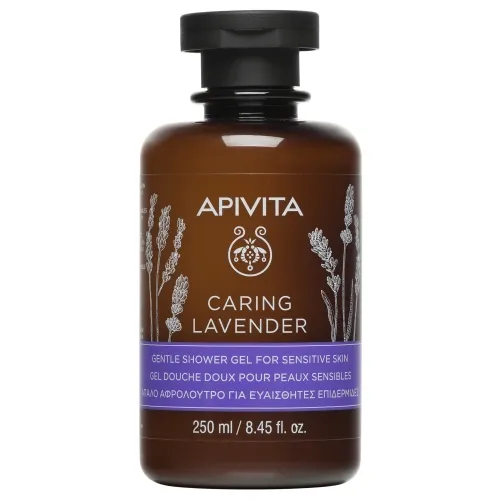 APIVITA prausiklis su levandomis, jautriai odai, 250ml -  