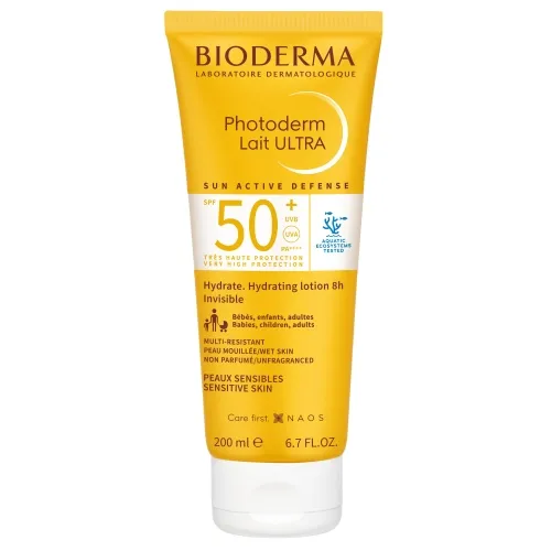 Product image of BIODERMA apsauginis losjonas nuo saulės, PHOTODERM LAIT ULTRA SPF50+