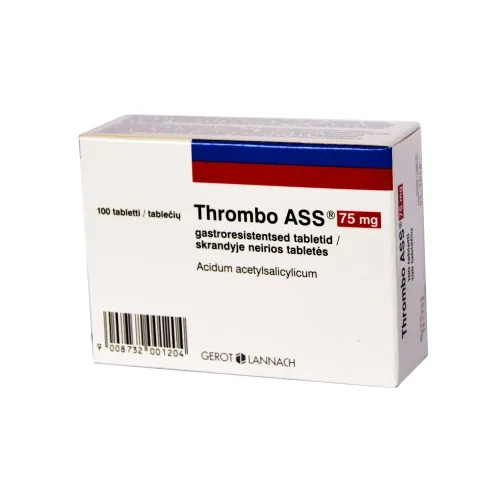 Thrombo ASS 75mg tab. N100