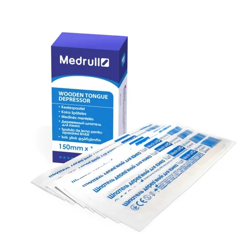 MEDRULL medinė mentelė, 100 vnt. -  