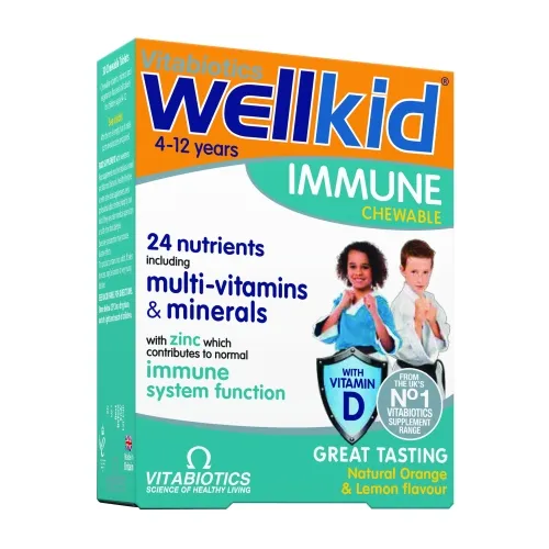 WellKid Immune kramtomosios tabletės N30 -  
