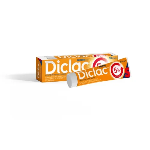Diclac 50mg/g gelis 50g