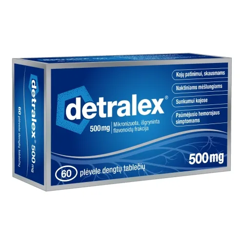 Product image of Detralex 500mg tab. N60