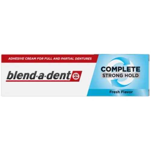 BLEND-A-DENT fiksuojamasis dantų protezų kremas COMPLETE, 47g
