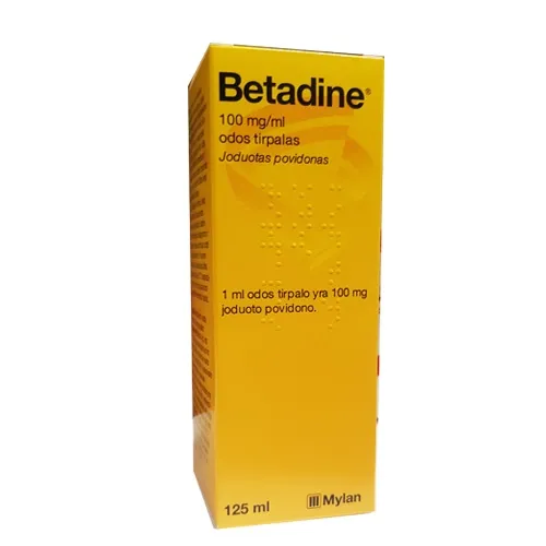 Product image of Betadine 100mg/ml odos tirp. 125ml N1 (LI)