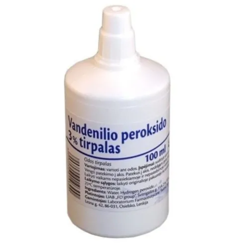 Vandenilio peroksidas 3% 100ml