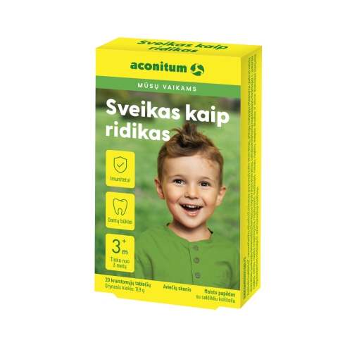 Sveikas kaip ridikas kram. tab. N20