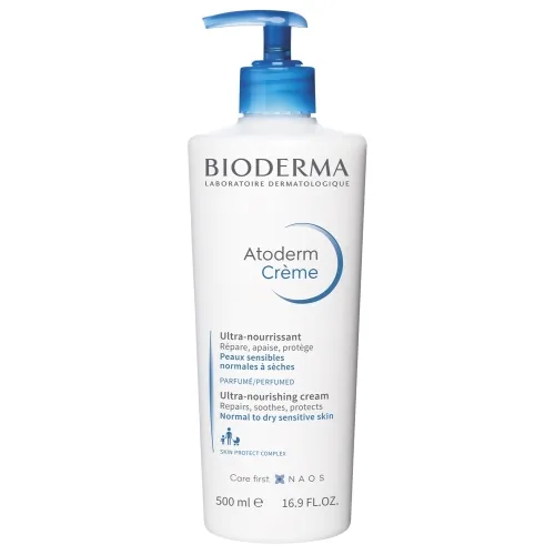 BIODERMA maitinantis kremas sausai odai ATODERM CREME PARFUME, 500ml -  