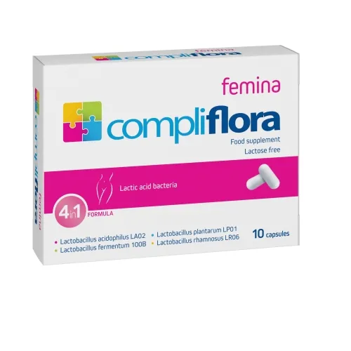 Product image of COMPLIFLORA FEMINA, 10 kapsulių