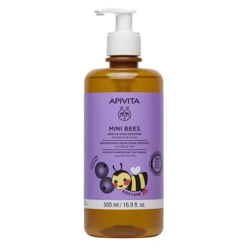 APIVITA šampūnas KIDS BLUBERRY&HONEY, 500ml