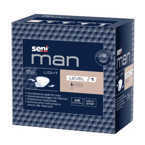 Product image of Įklotai vyrams SENI MAN Light Level 1, 15 vnt.