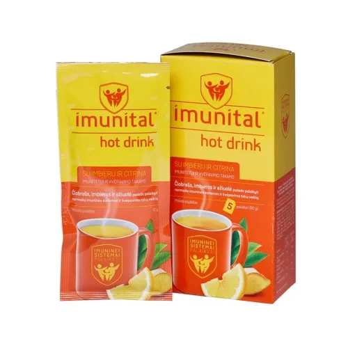 IMUNITAL su imbieru ir citrina HOT DRINK, N5 -  