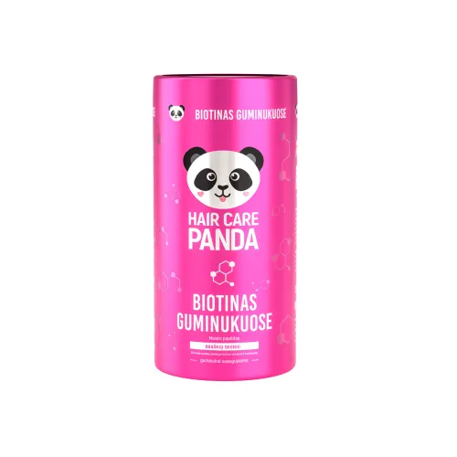 DOVANA Hair Care Panda  BIOTINAS guminukai N60 -  