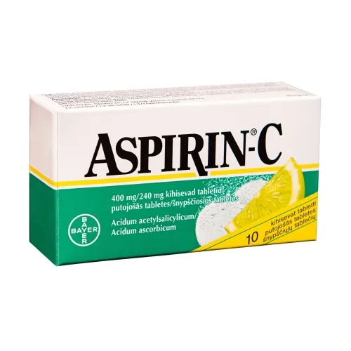 Aspirin C 400mg/240mg tab.N10