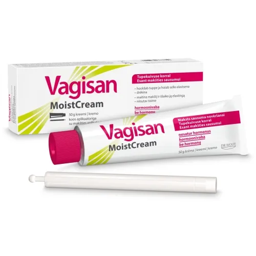 VAGISAN drėkinamasis makšties kremas, 50 g