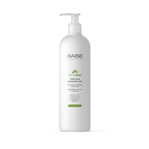 BABÉ valomasis prausimosi gelis STOP AKN, 400ml