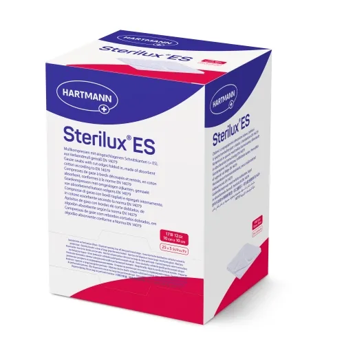 Product image of Sterilux ES sterilus marlinis tvarstis 10 x 10 cm, 25 vnt.